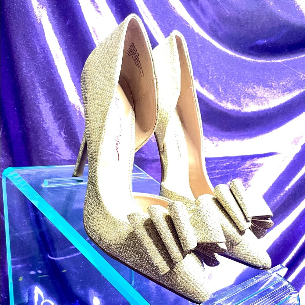 Betsey Johnson Women's Prince D'Orsay Evening Pumps (Worn Once)